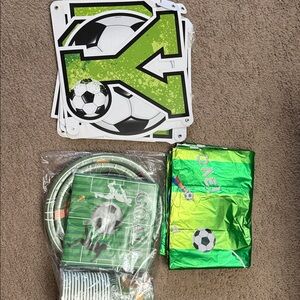 Football Theme Birthday Deocr